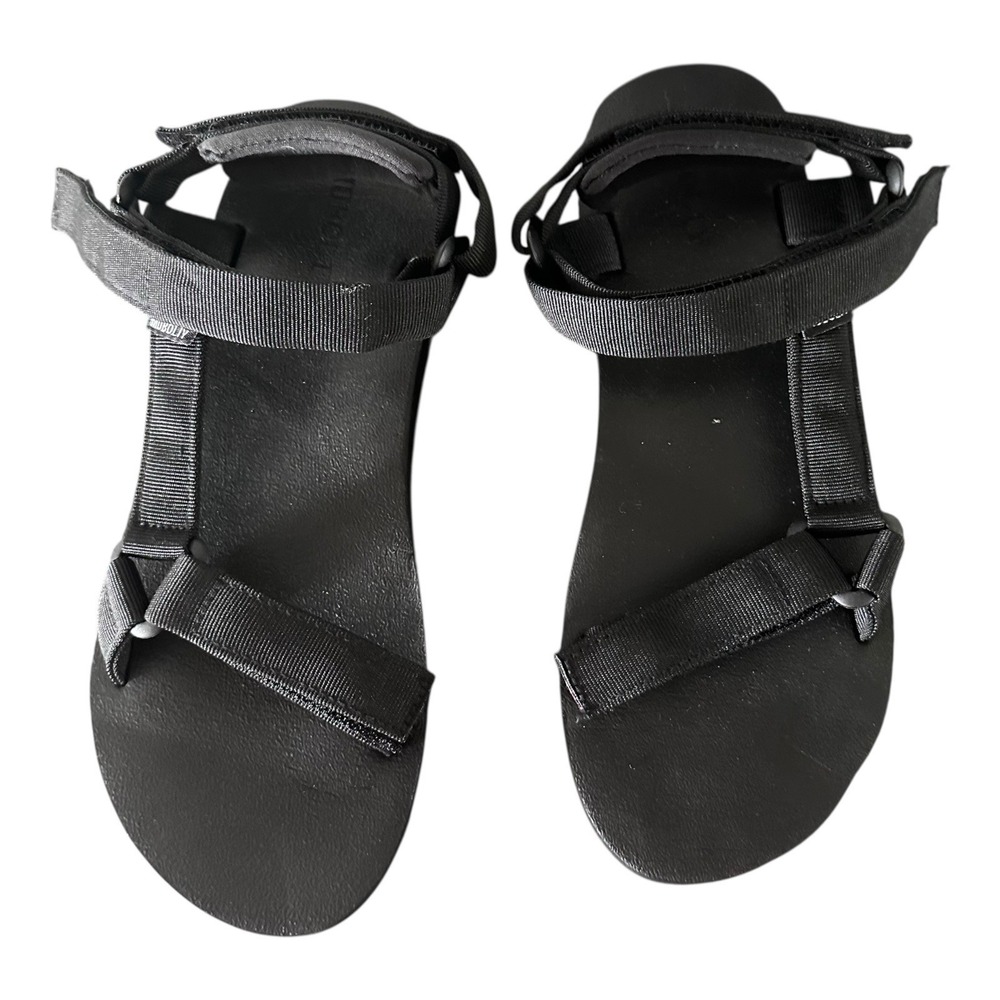 Muboliy Hook Loop Strappy Water Sandals Women's Size 42 US‎ 11.5 Black
